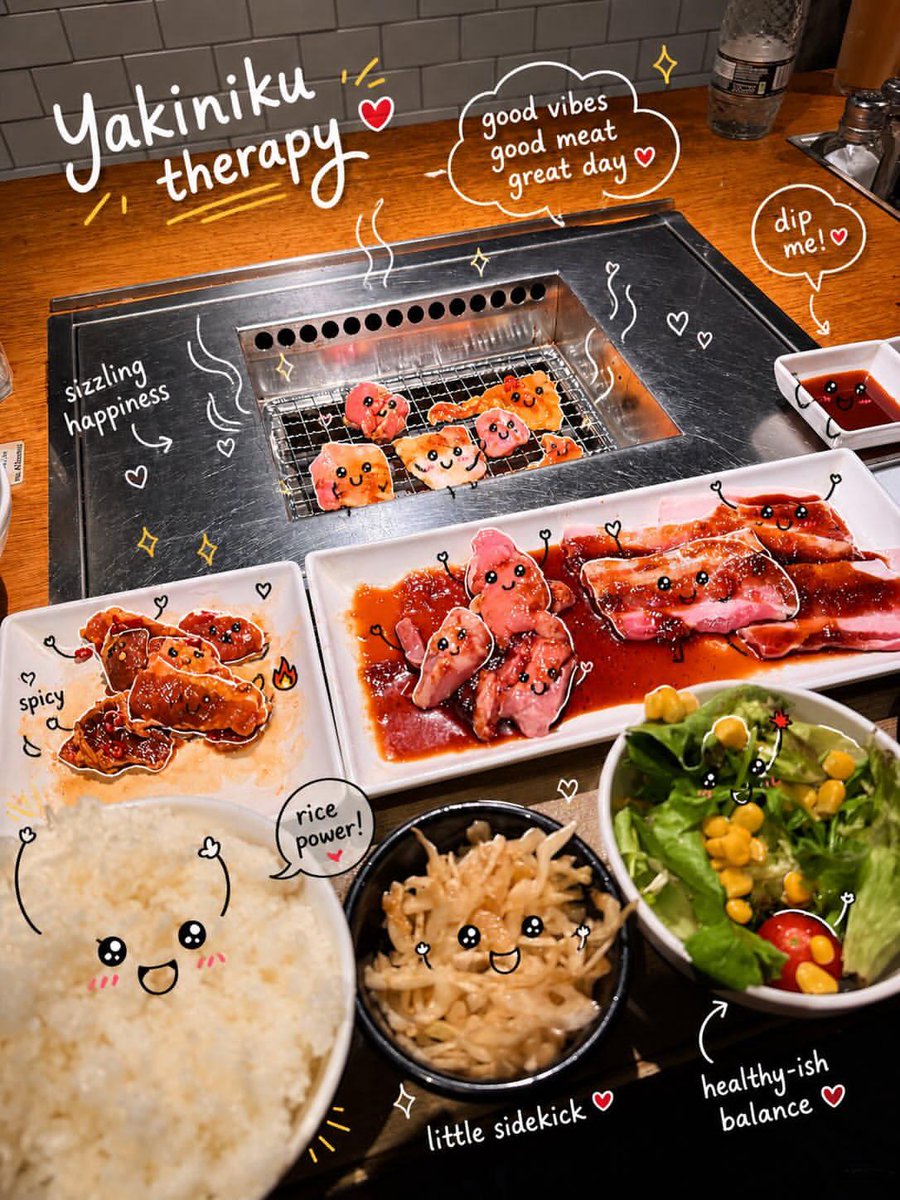 Kawaii Doodle Food Photography 3