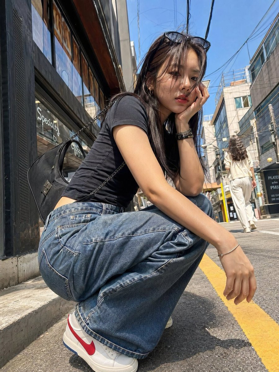 韩国女孩街头摄影 2