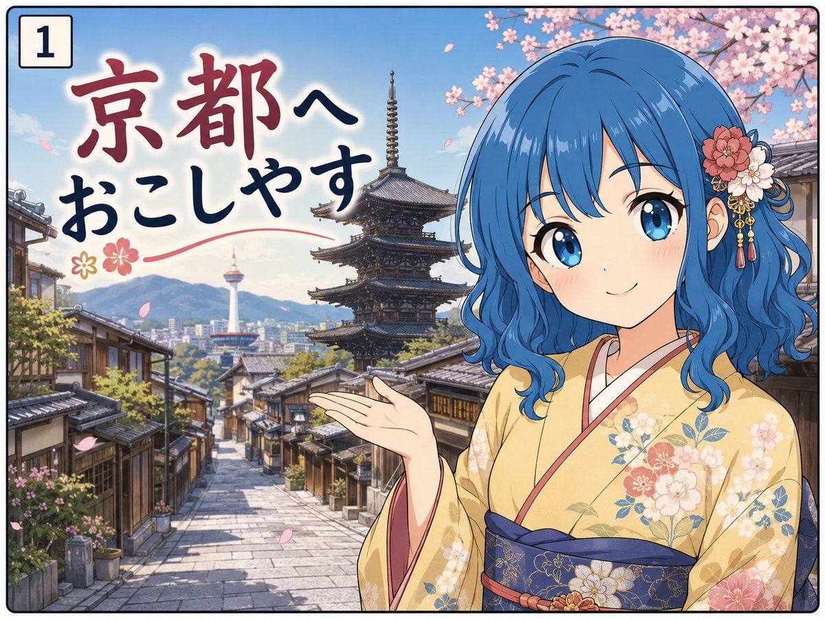 京都动漫旅游梗图面板