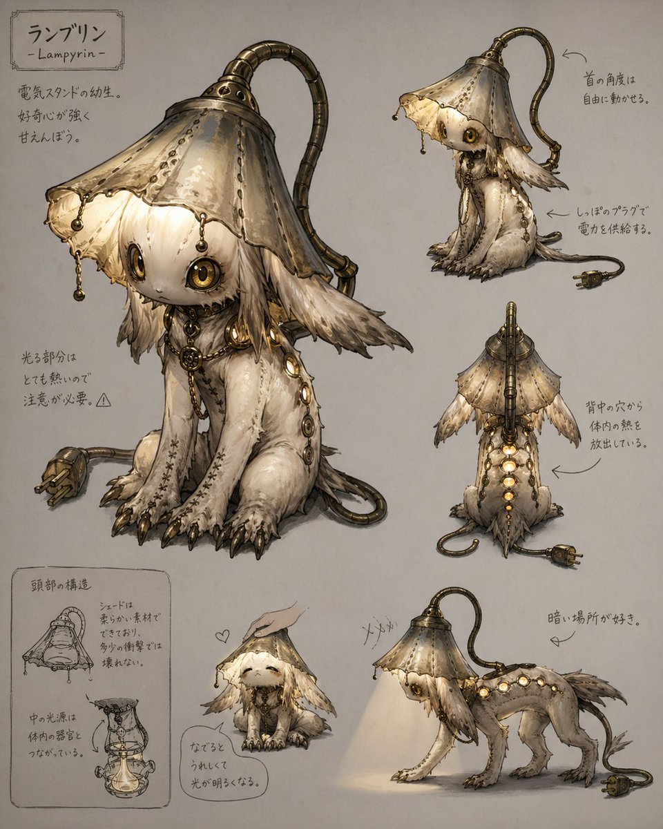 灯具生物概念设计图