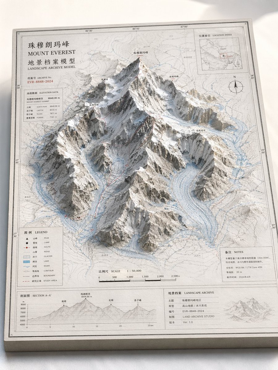 景观档案模型模板 2