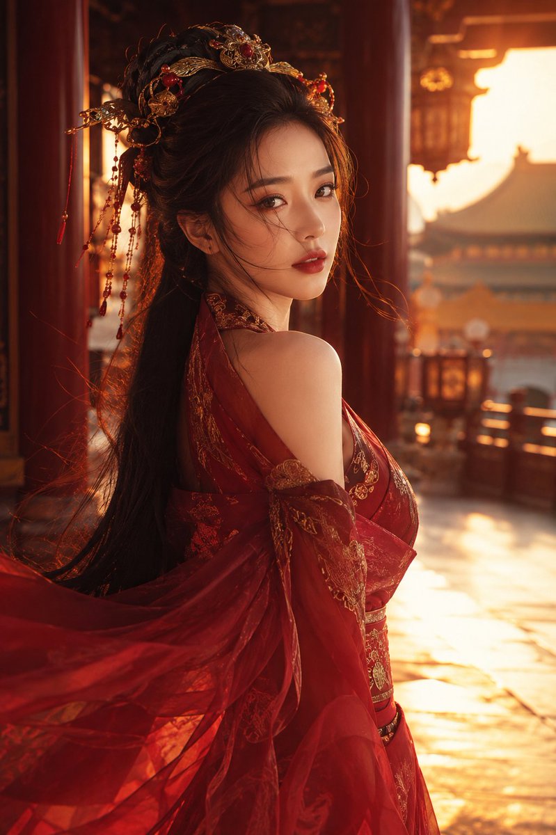 电影感汉服时尚大片人像 2