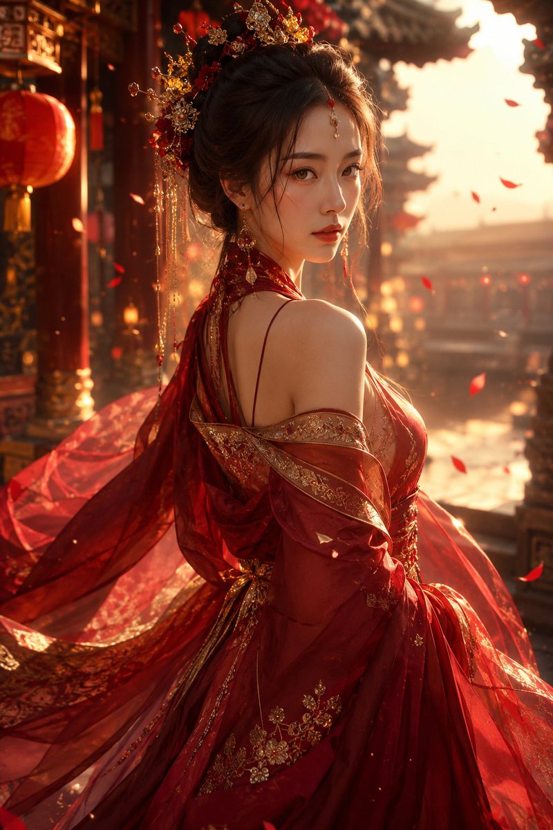 电影感汉服时尚大片人像 4