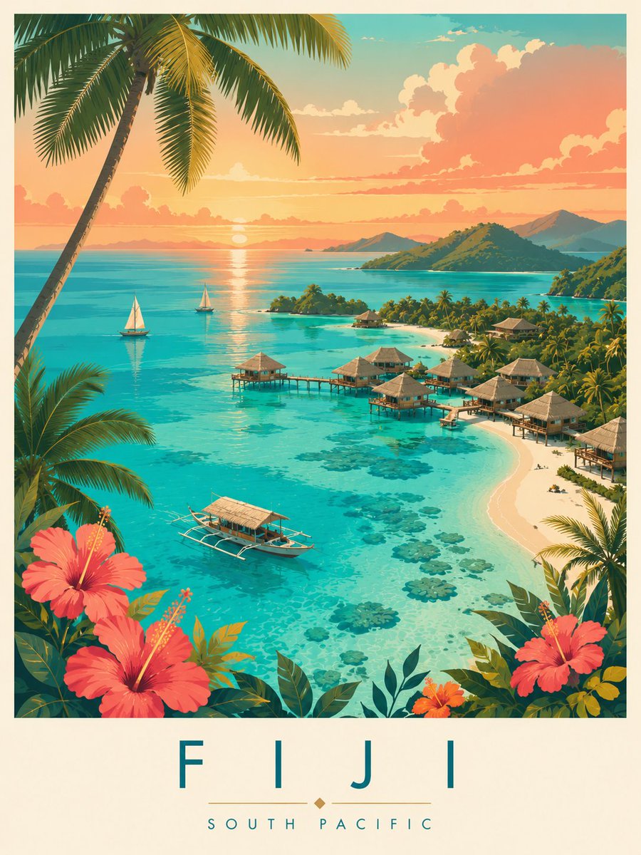 马尔代夫奢华旅行海报 2