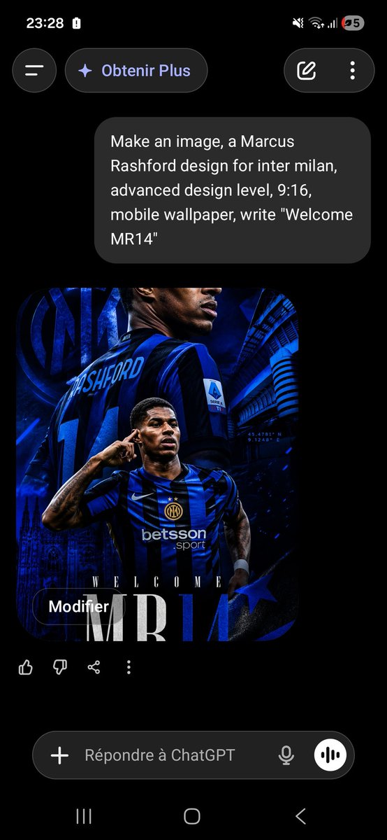 Marcus Rashford 国际米兰壁纸 2