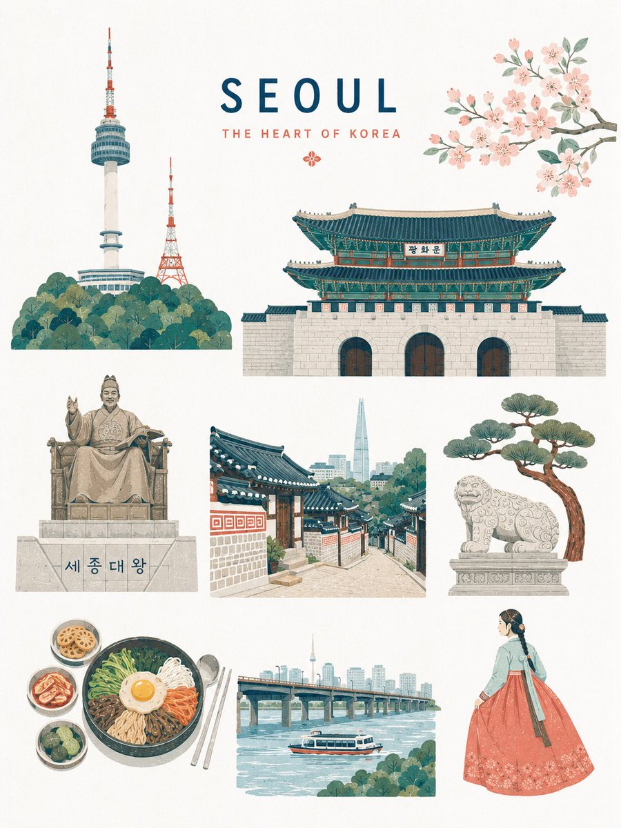 中世纪风格编辑插画 2