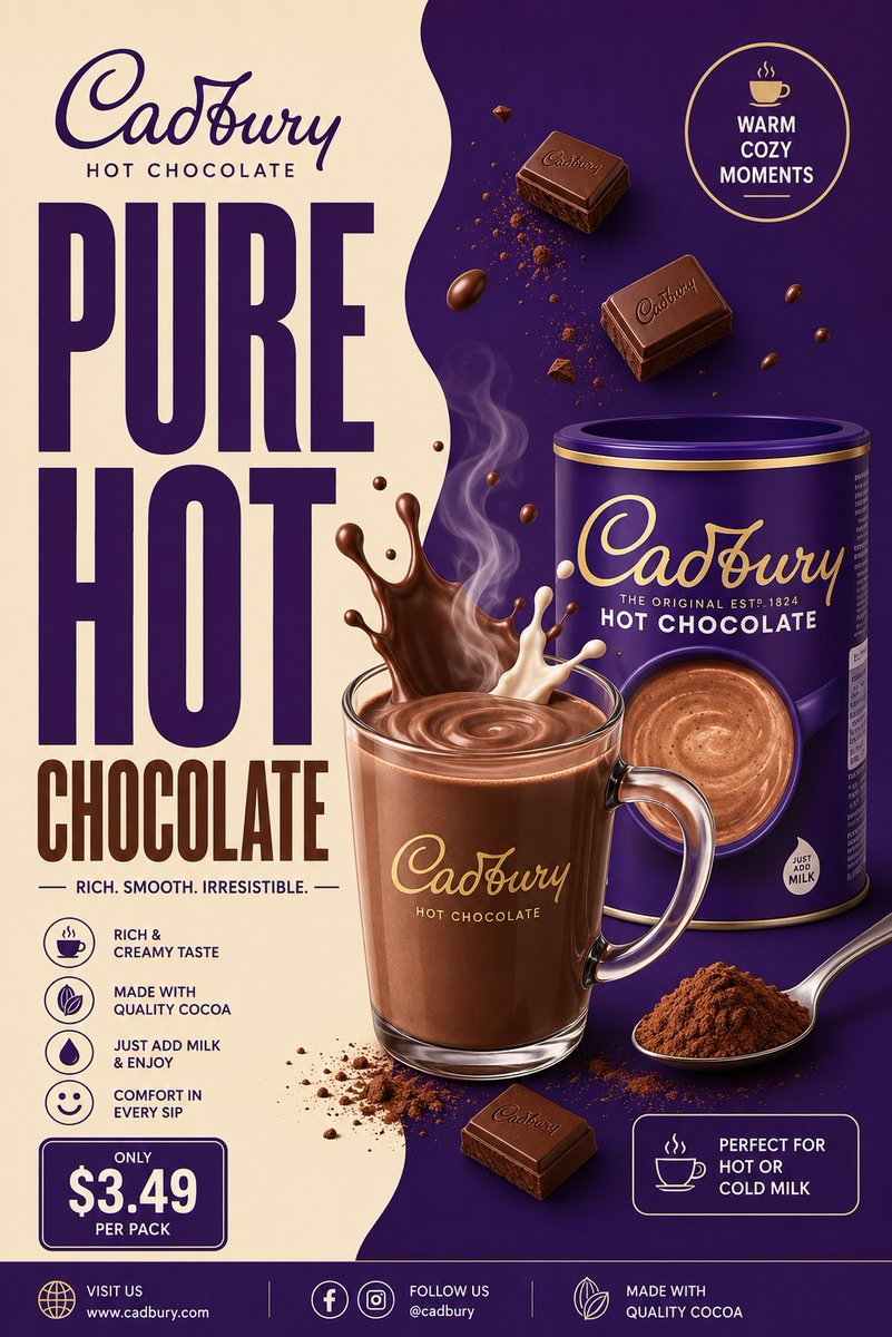 Milo 可可能量海报 3