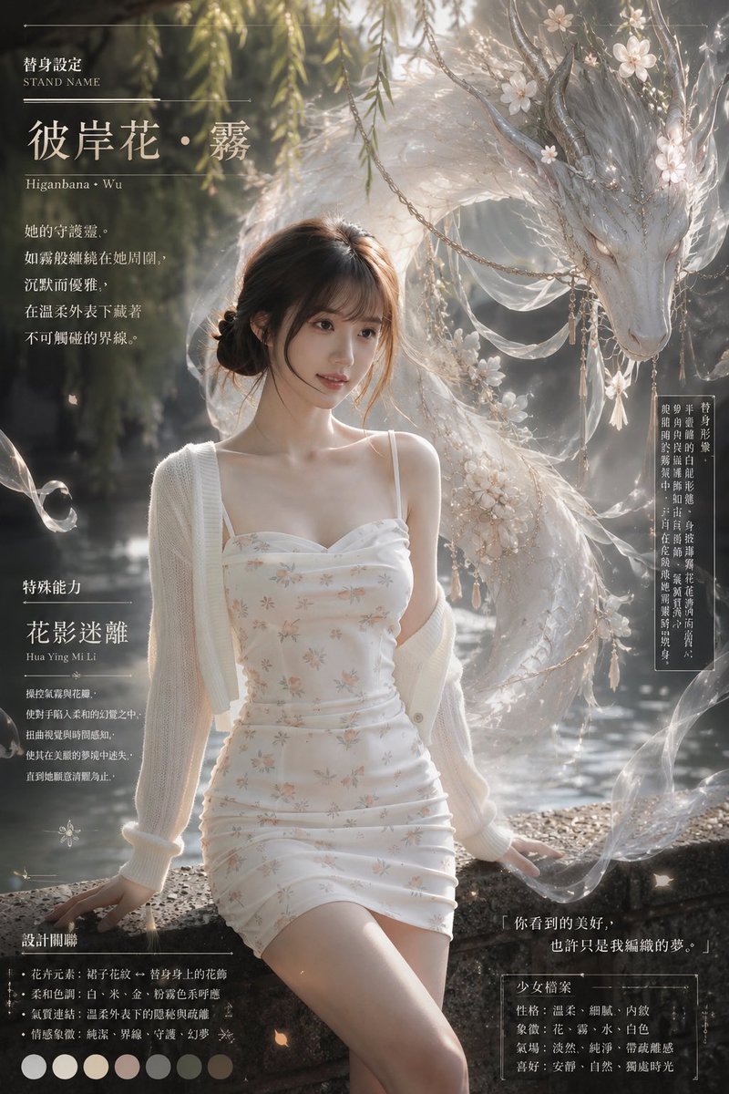 迷雾花卉 Stand 灵体海报