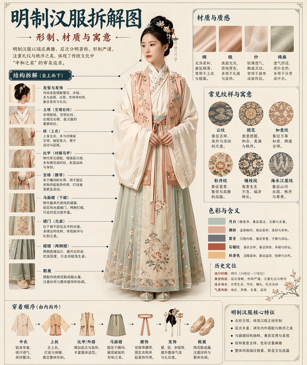 博物馆风格信息图解拆解