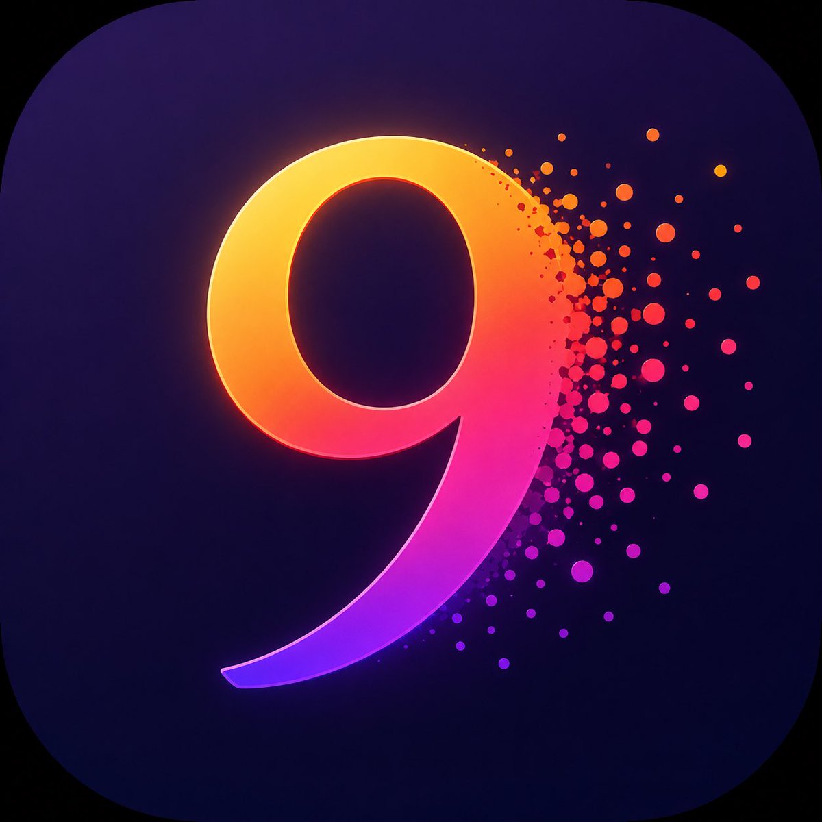 霓虹数字 App 图标