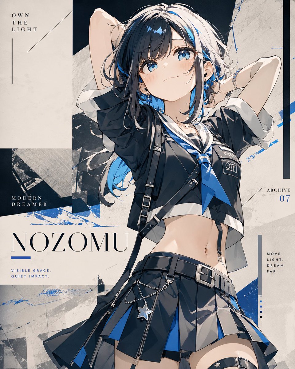 动漫时尚海报 Nozomu