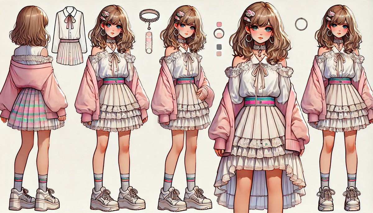 Pastel Street Lolita 参考图集