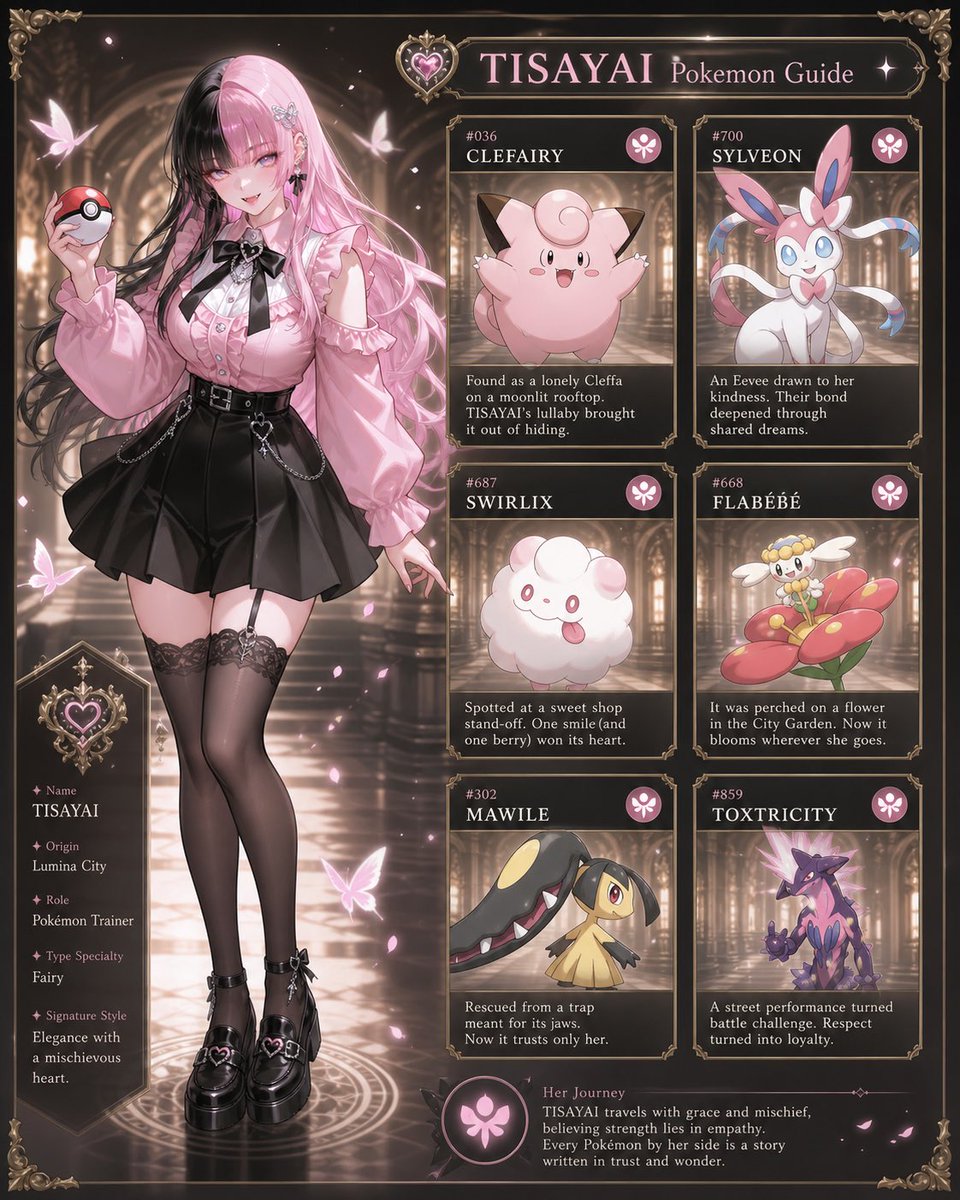 Pokémon 与 Sailor Moon 训练师风格 3