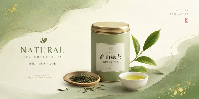 高端品牌视觉海报模板 3