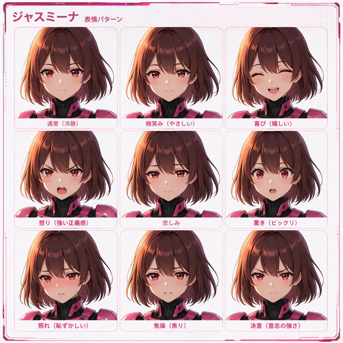 机器人女孩参考图 2