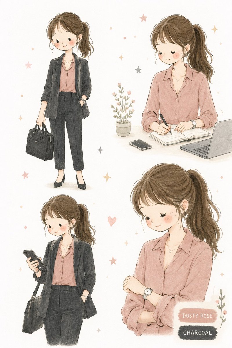 极简儿童插画风格 2