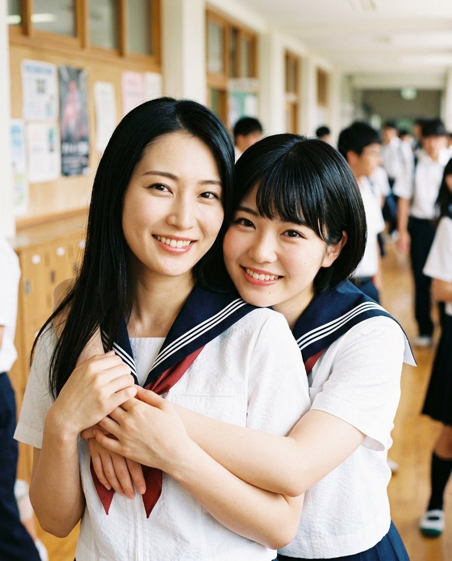 黄金时刻的教室拥抱 3