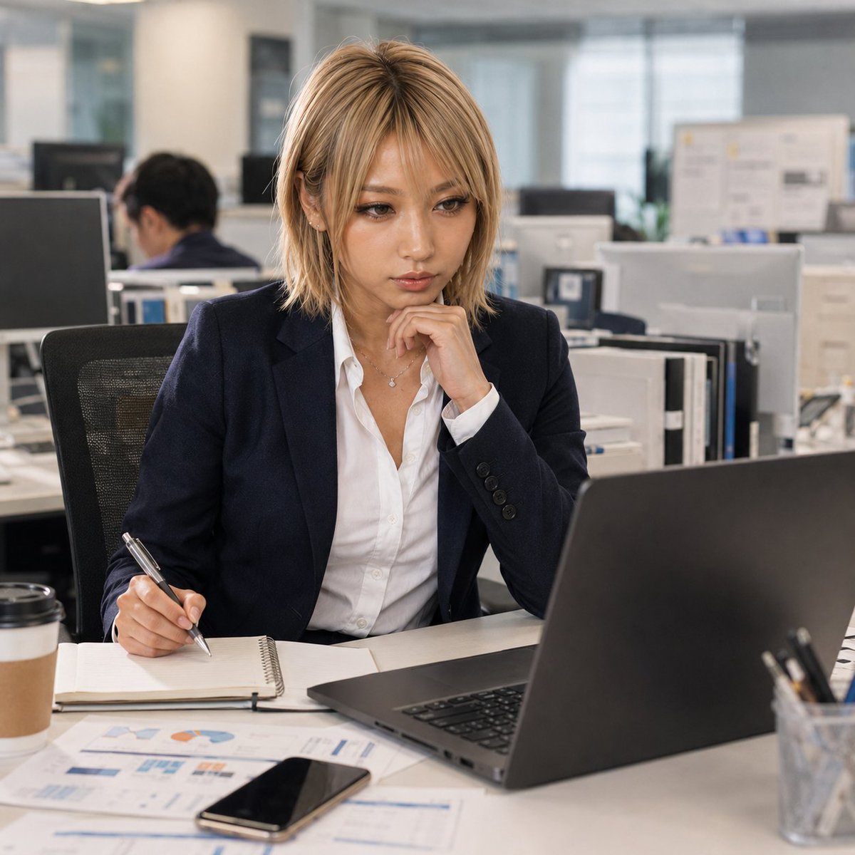 涩谷车站的商务女性 2