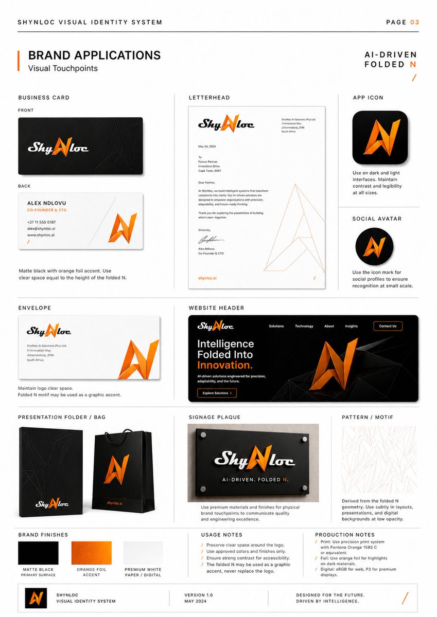 Shynloc Visual Identity Board 3