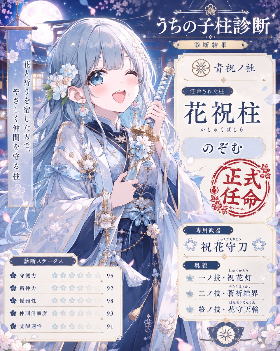雪华柱诊断海报 2