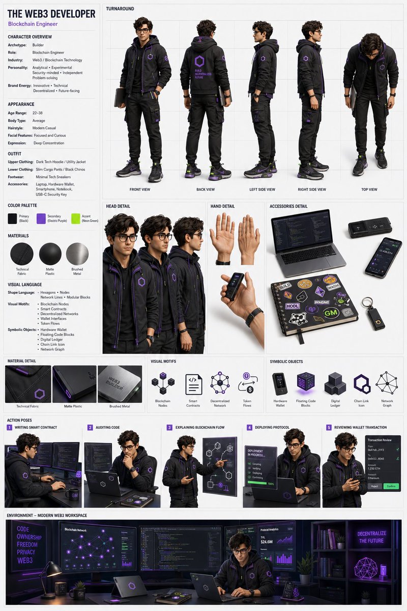 专业 3D 角色概念设计图 2