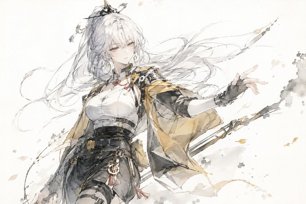 中国传统水墨插画风格 2