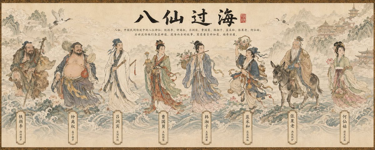 中国传统长卷插画 2