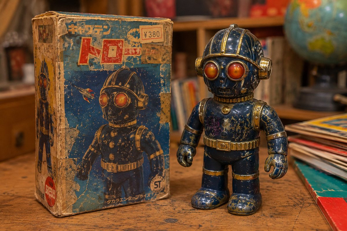 1970 年代复古日本软胶玩具
