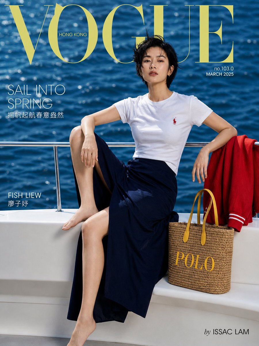 Vogue Hong Kong 游艇时尚大片