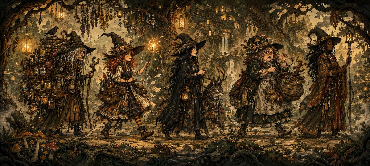 Witchcore 森林游行