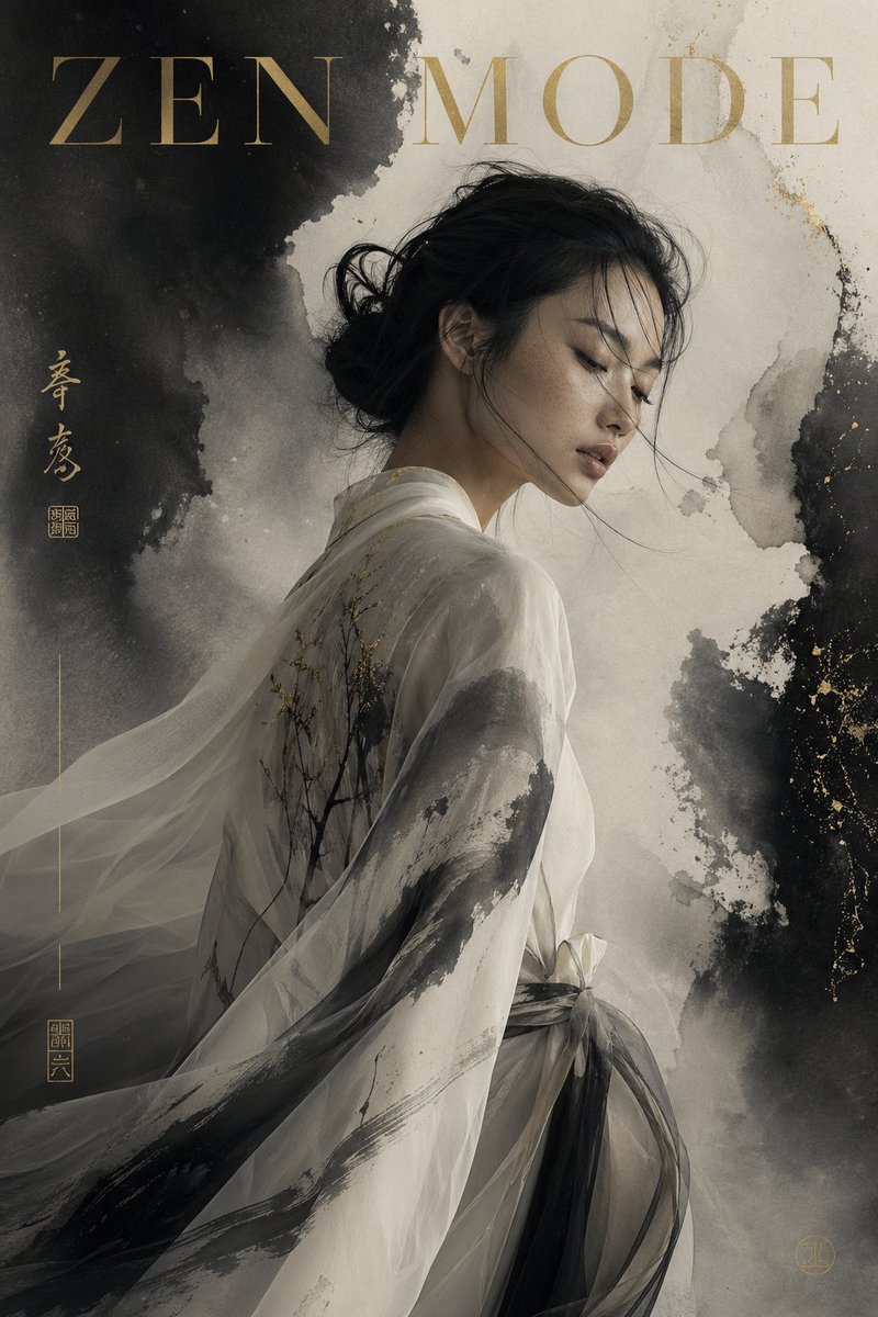 Zen Mode Editorial Magazine Cover 2