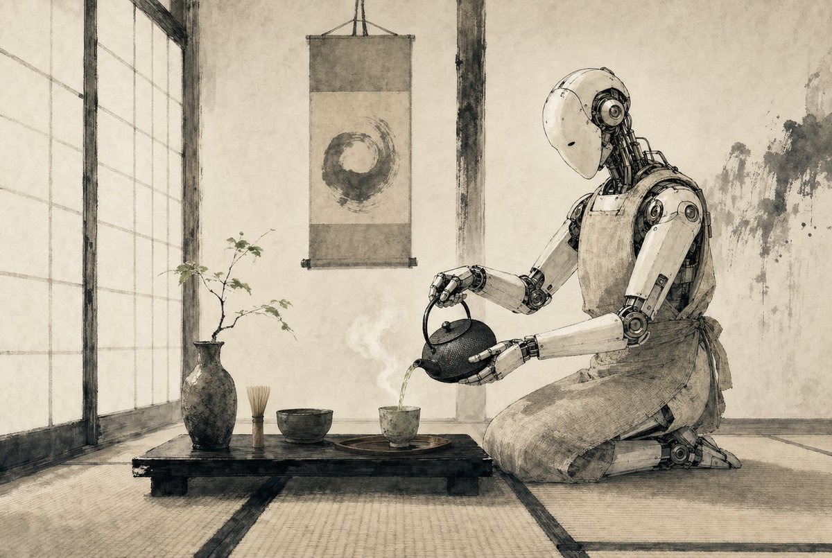 禅意茶道机器人