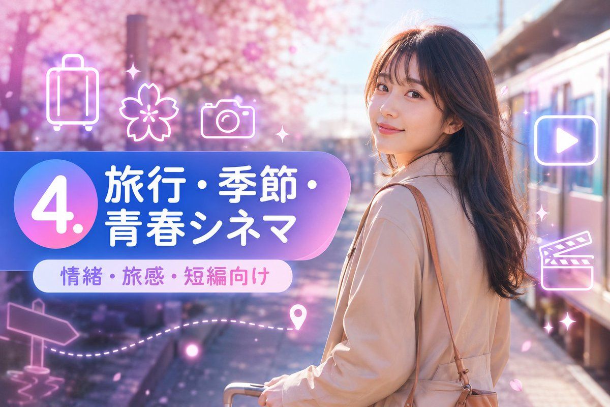 YouTube 缩略图 - Sakura Travel Cinema 标题卡
