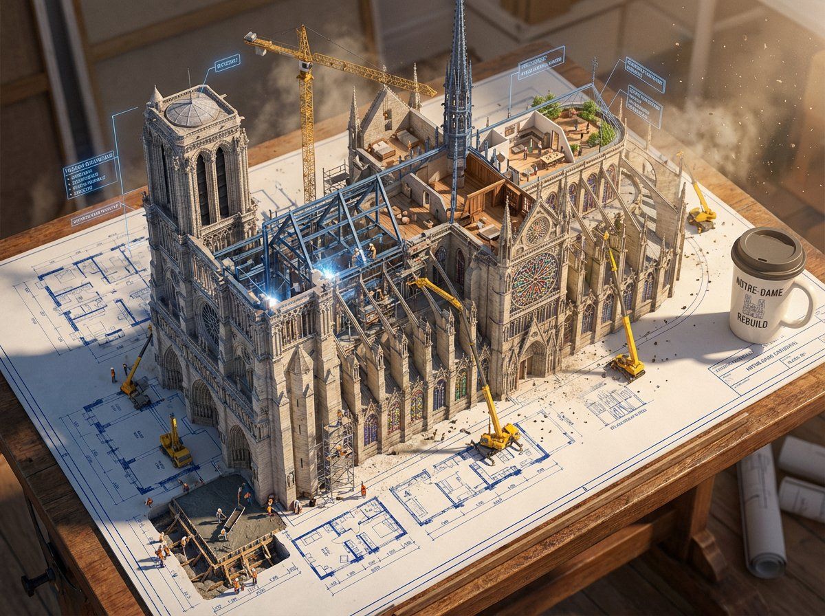 产品营销 - 建筑蓝图变身施工现场